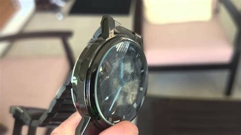 condensation inside watch face